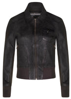 Womens  MA-1 Varsity Bomber Jacket-Modbury