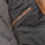 Cafe Racer Leather Jacket | Distressed Tan