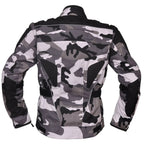 Camouflage Military Textile Motorcycle Armoured Jacket Biker
