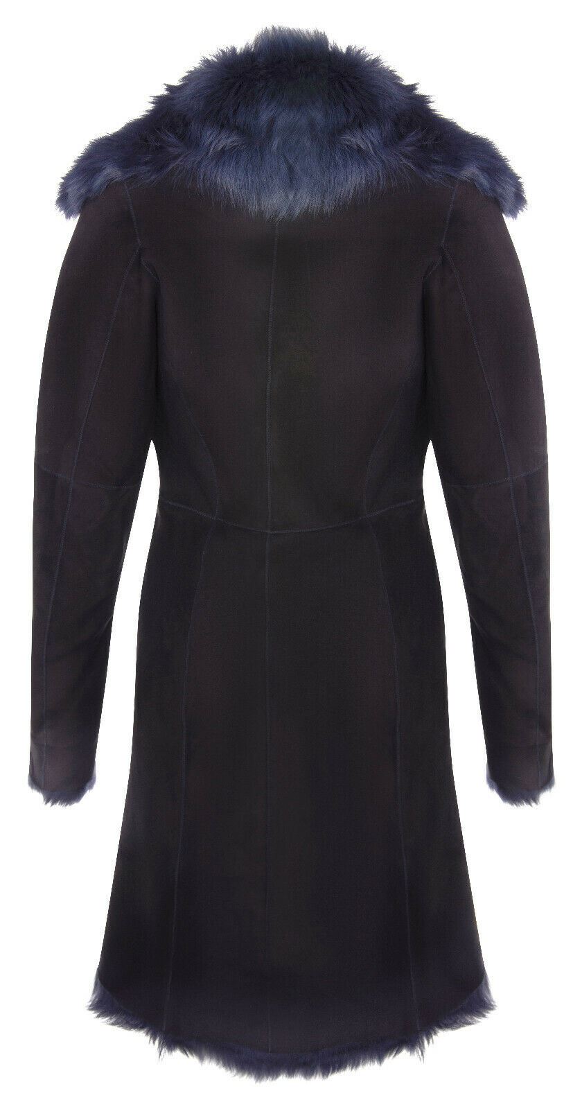 Womens Toscana Sheepskin Suede Trench Coat-Tbilisi