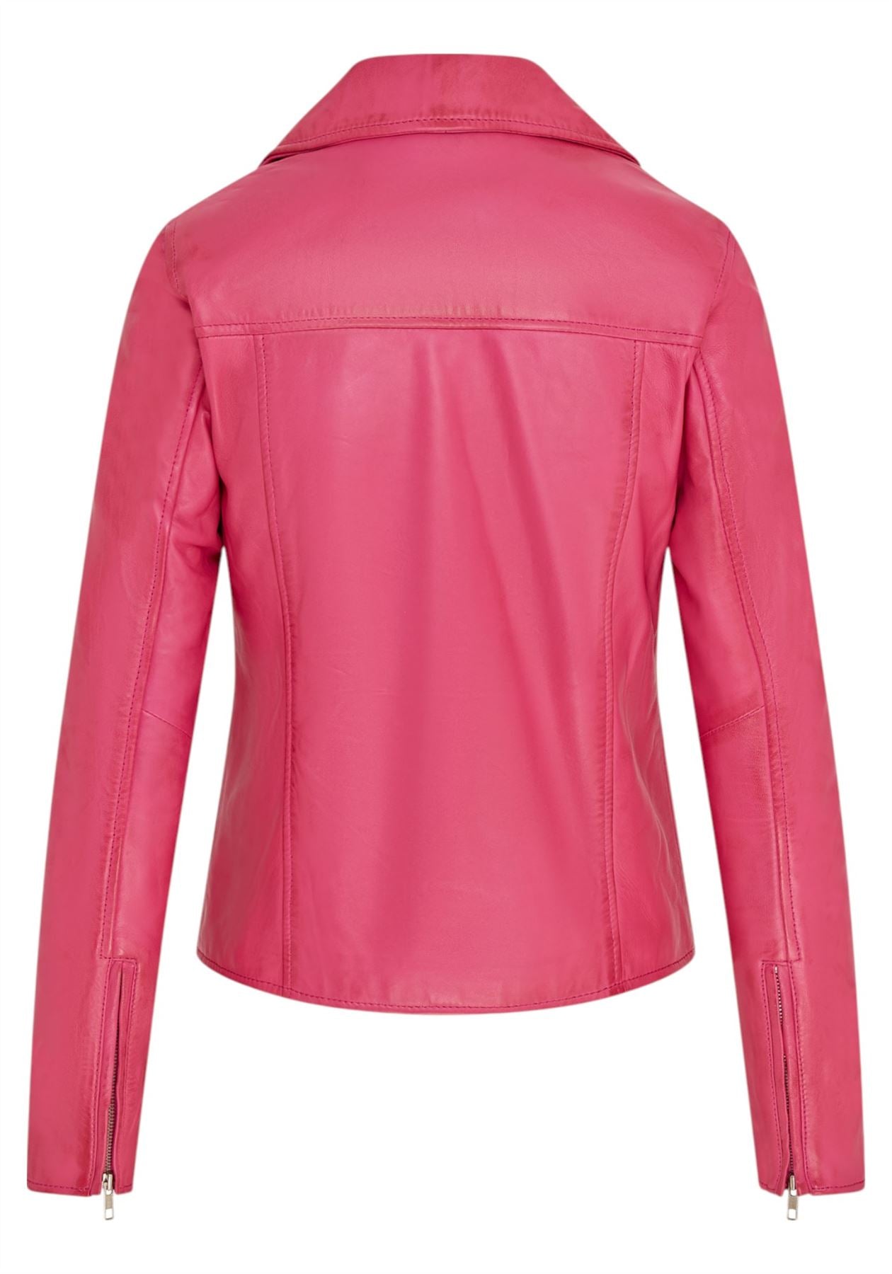 Women's Classic Brando Biker Leather Jacket - Broome