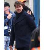 Mission Impossible 6 Tom Cruise Double Breasted Wool Coat