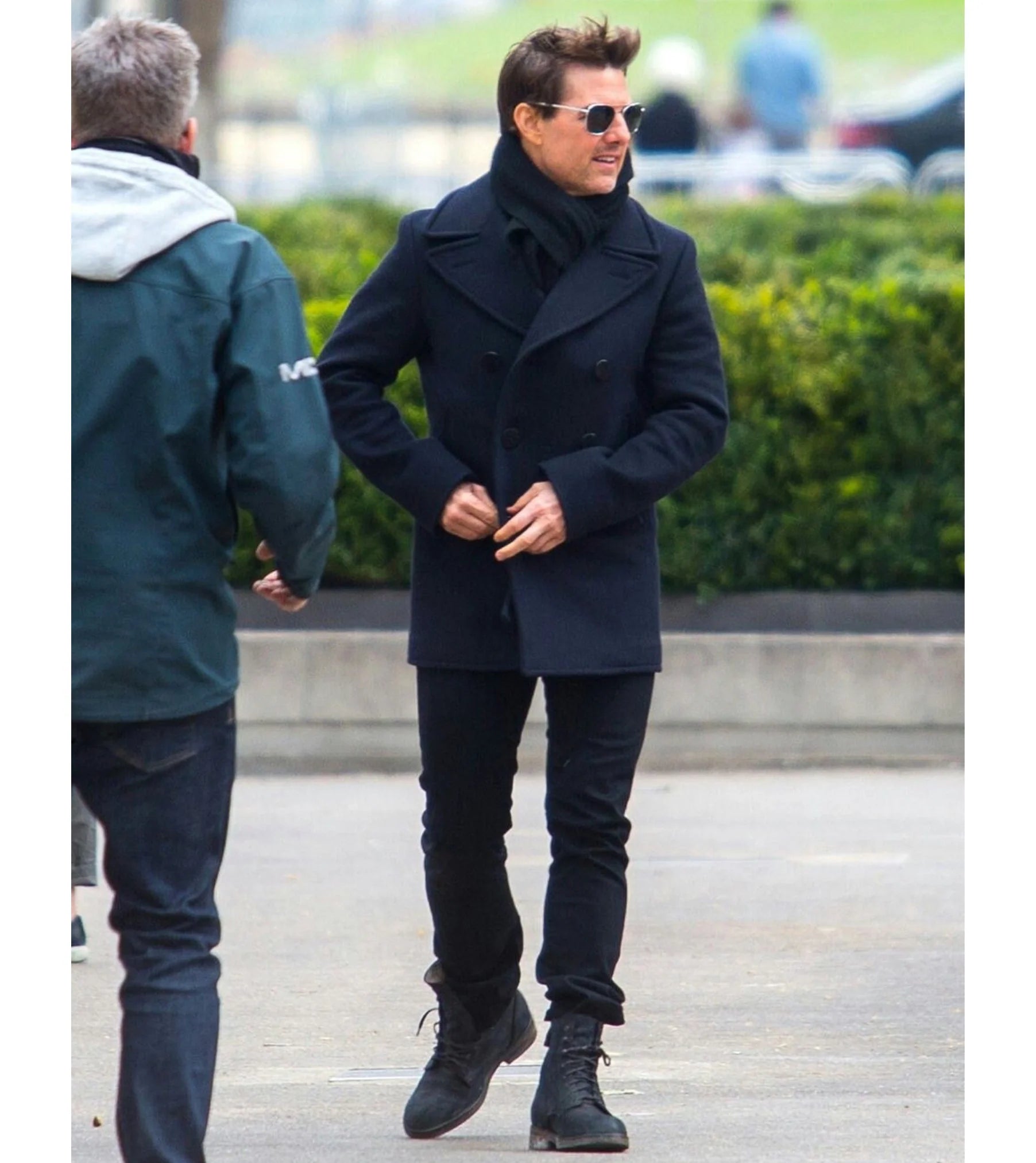 Mission Impossible 6 Tom Cruise Double Breasted Wool Coat