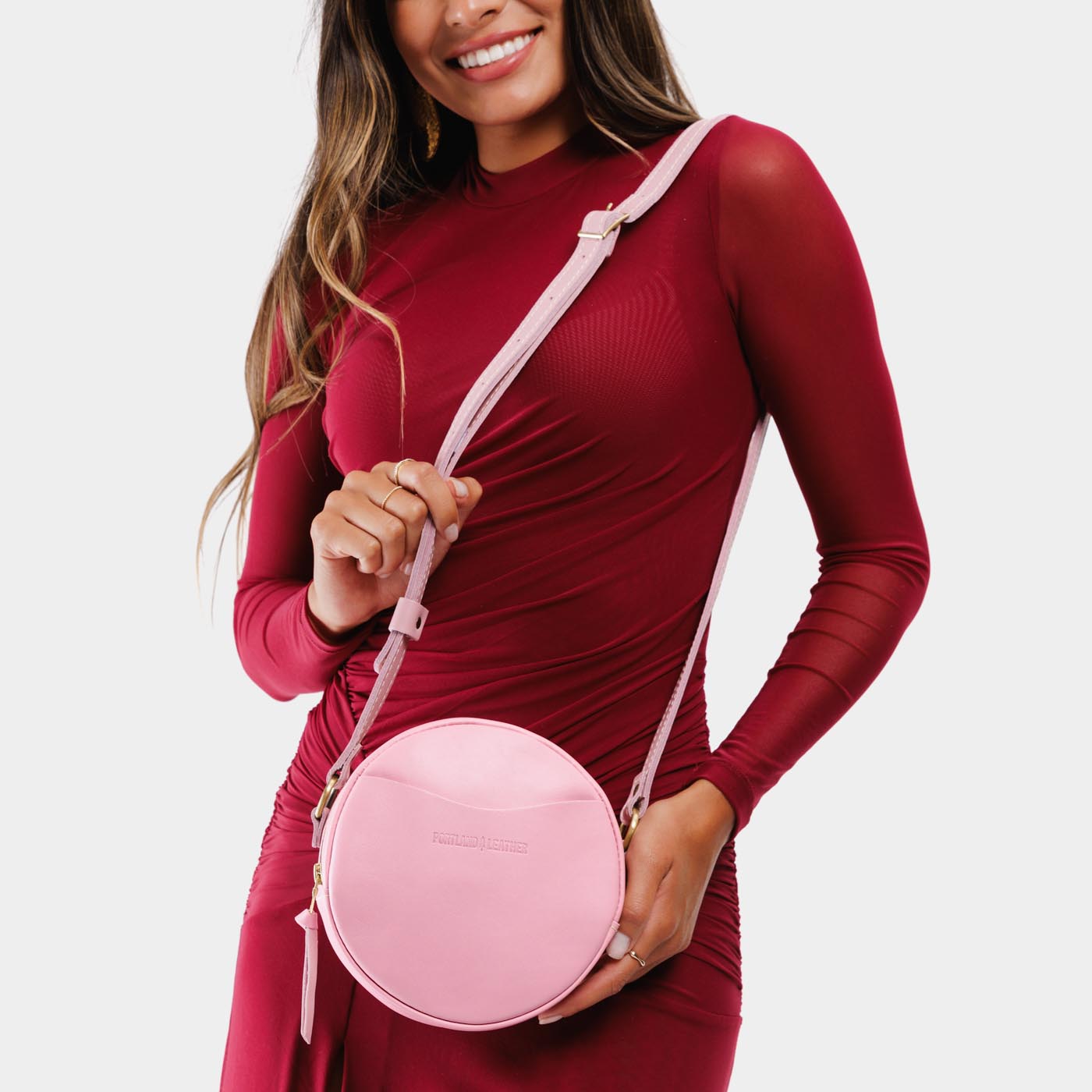 'Almost Perfect' Circle Crossbody