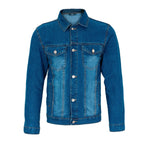 Classic Denim Jacket in Blue and Black