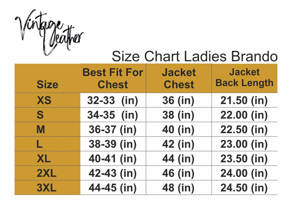 Classic Ladies Red Marlon Brando Women Motorcycle Leather Jacket