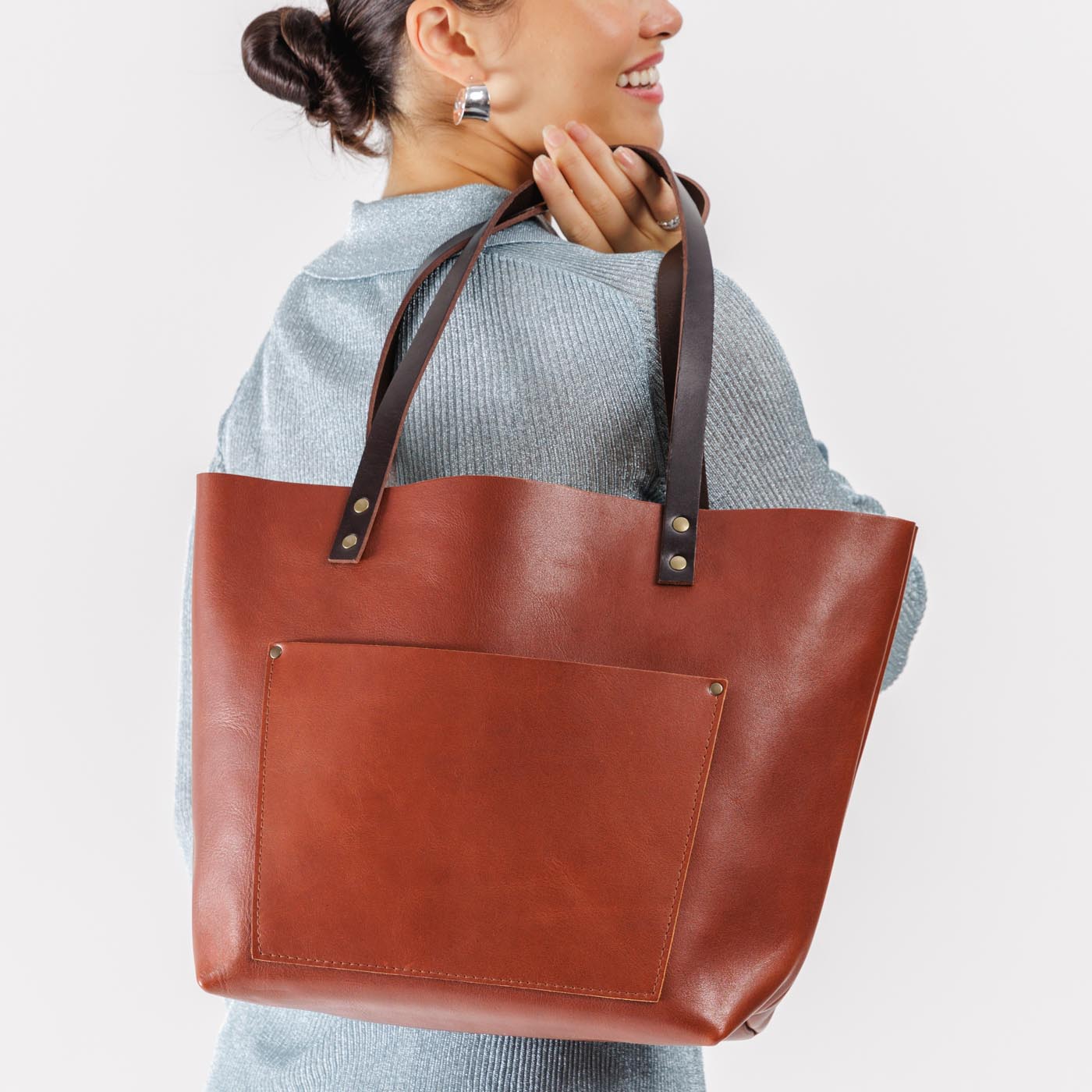 'Almost Perfect' Leather Tote Bag - Limited Edition