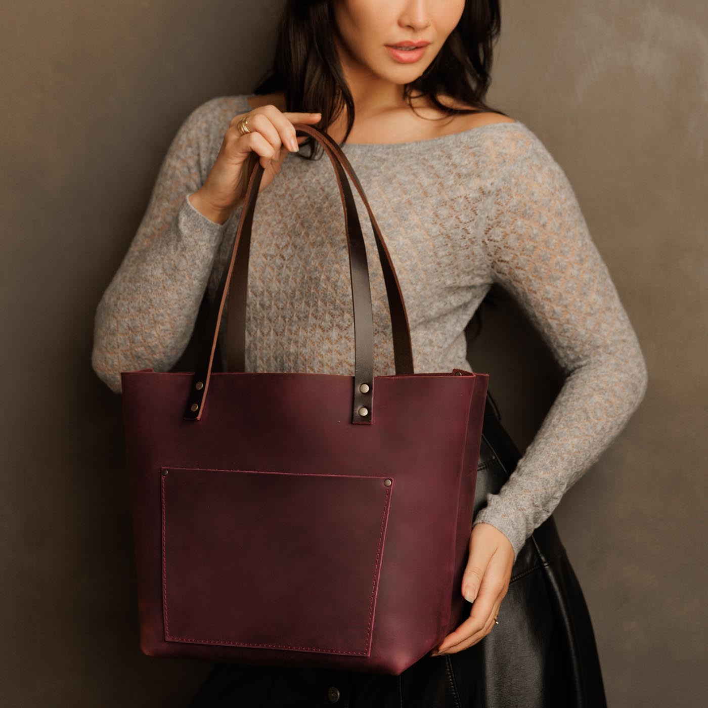 Leather Tote Bag - Limited Edition
