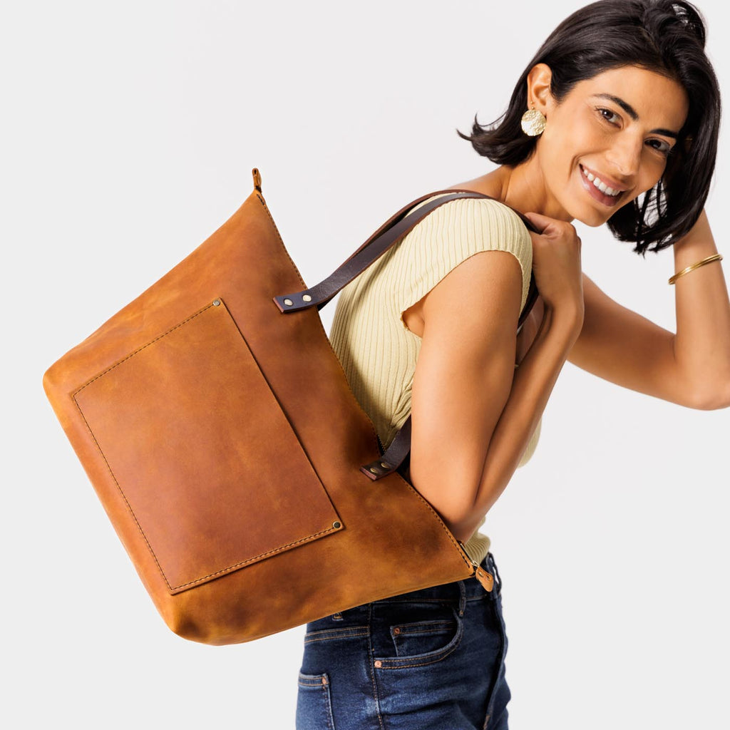 'Almost Perfect' Leather Tote Bag