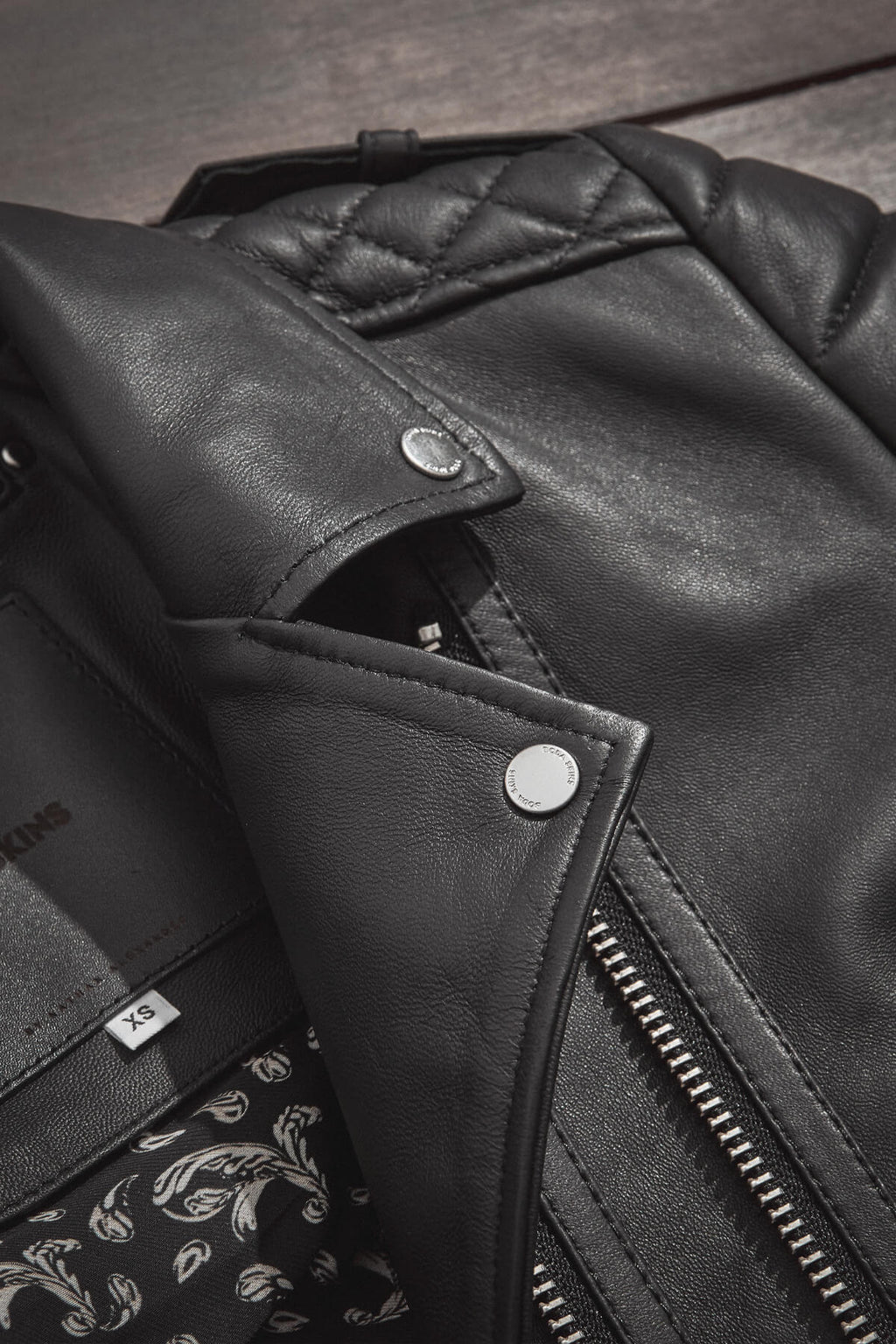 Kay Michaels Tall: Paisley Leather Jacket  (Woman)