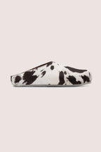 Cowhide Shearling Mules