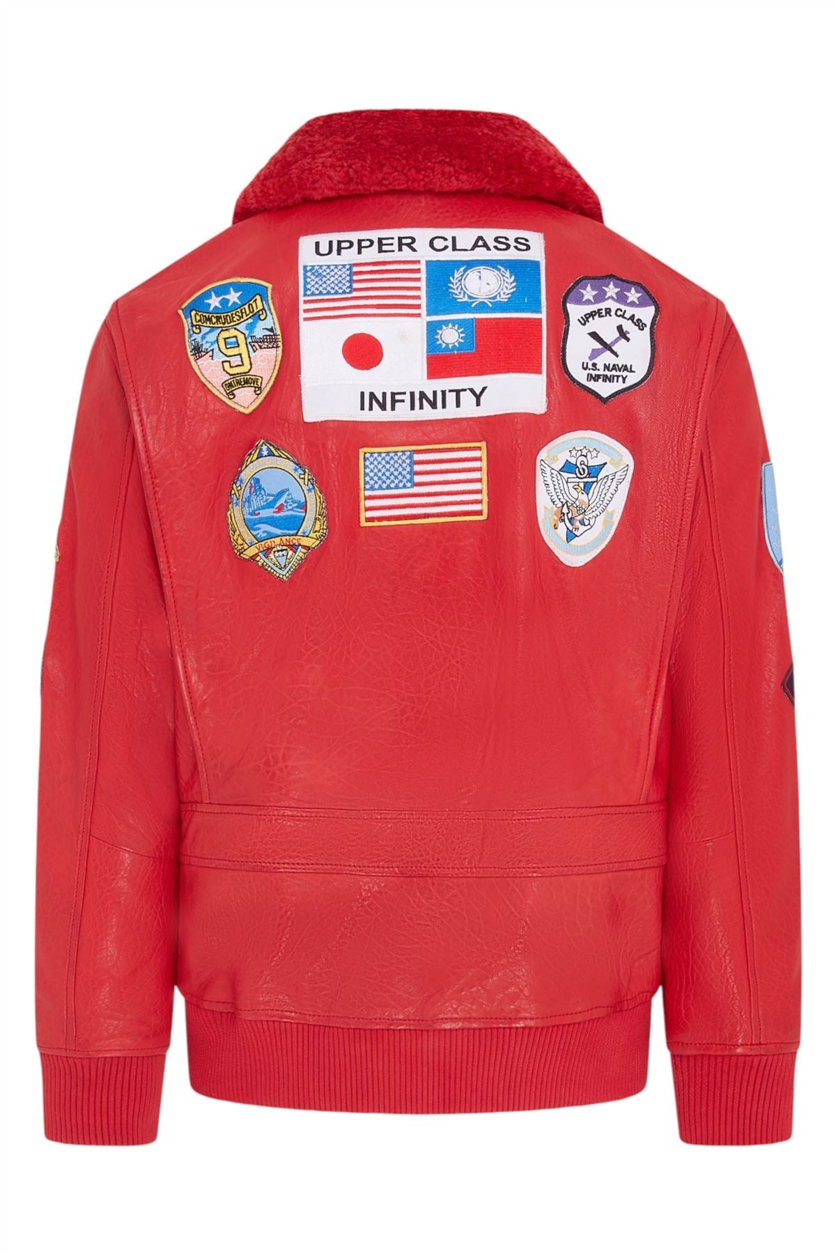 Mens Top Gun A2 Leather Bomber Jacket-San Diego