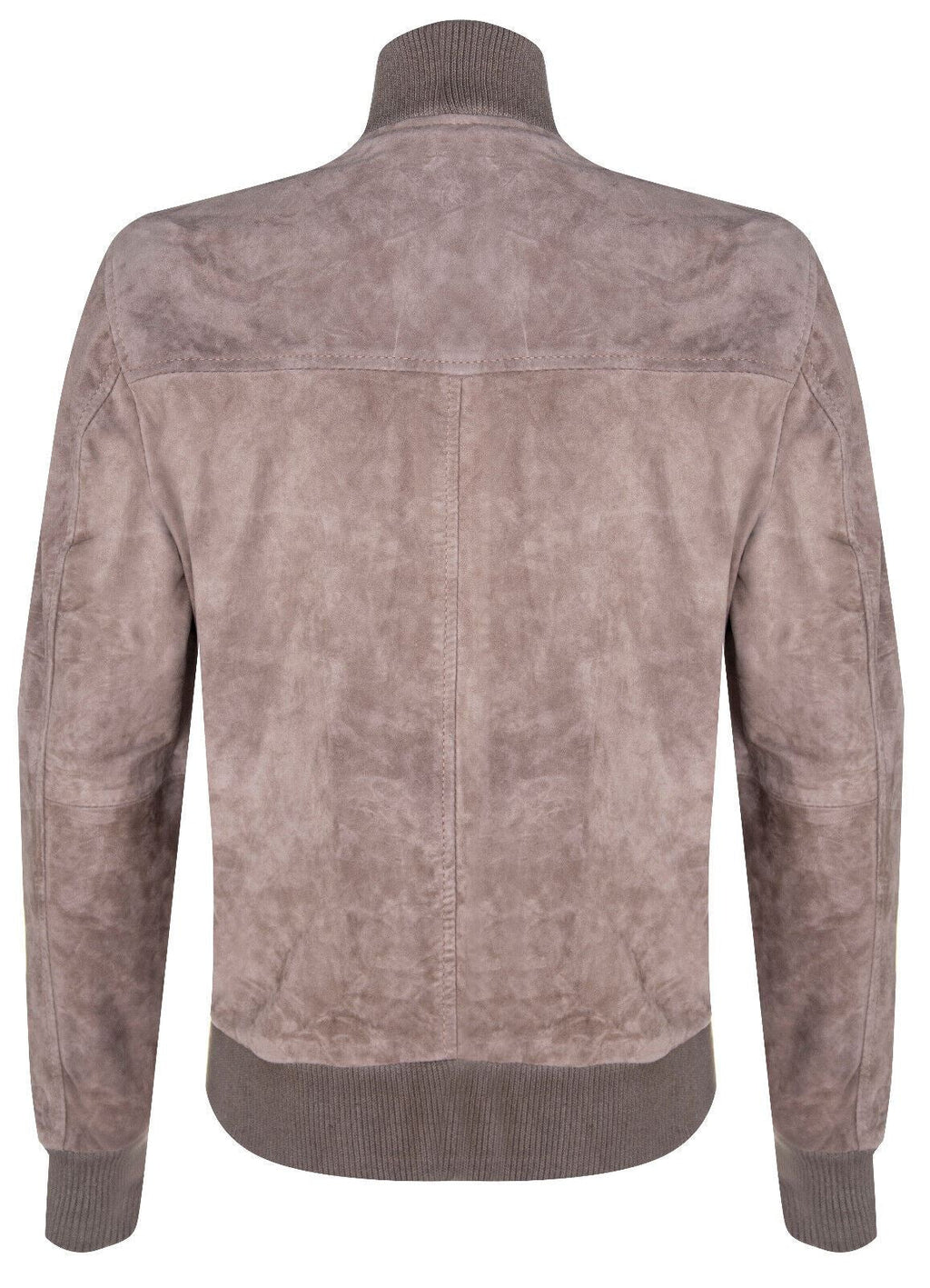 Mens Suede Leather MA-1 Varsity Bomber Jacket