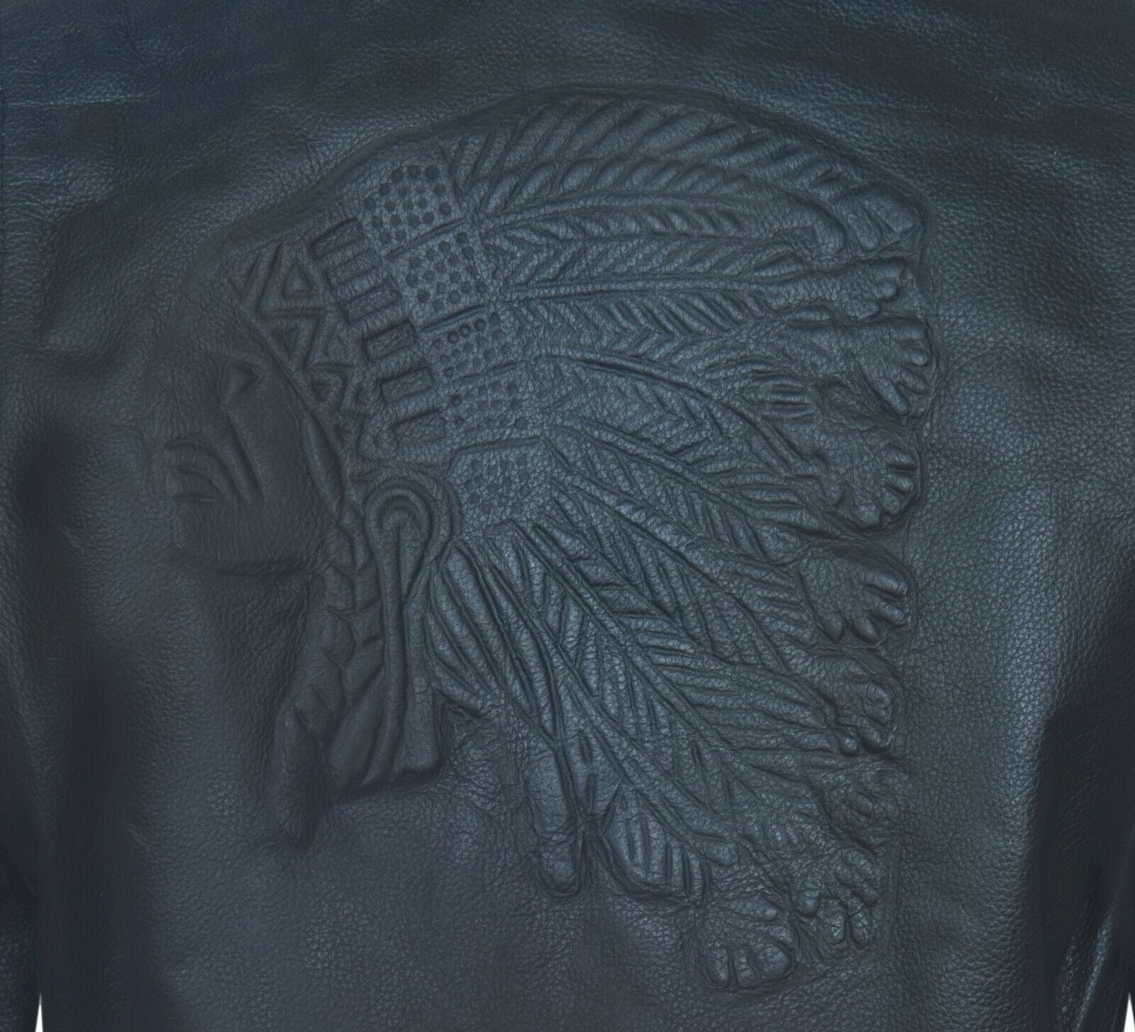 Men's Brando RED INDIAN Cowhide Jacket - Osasco