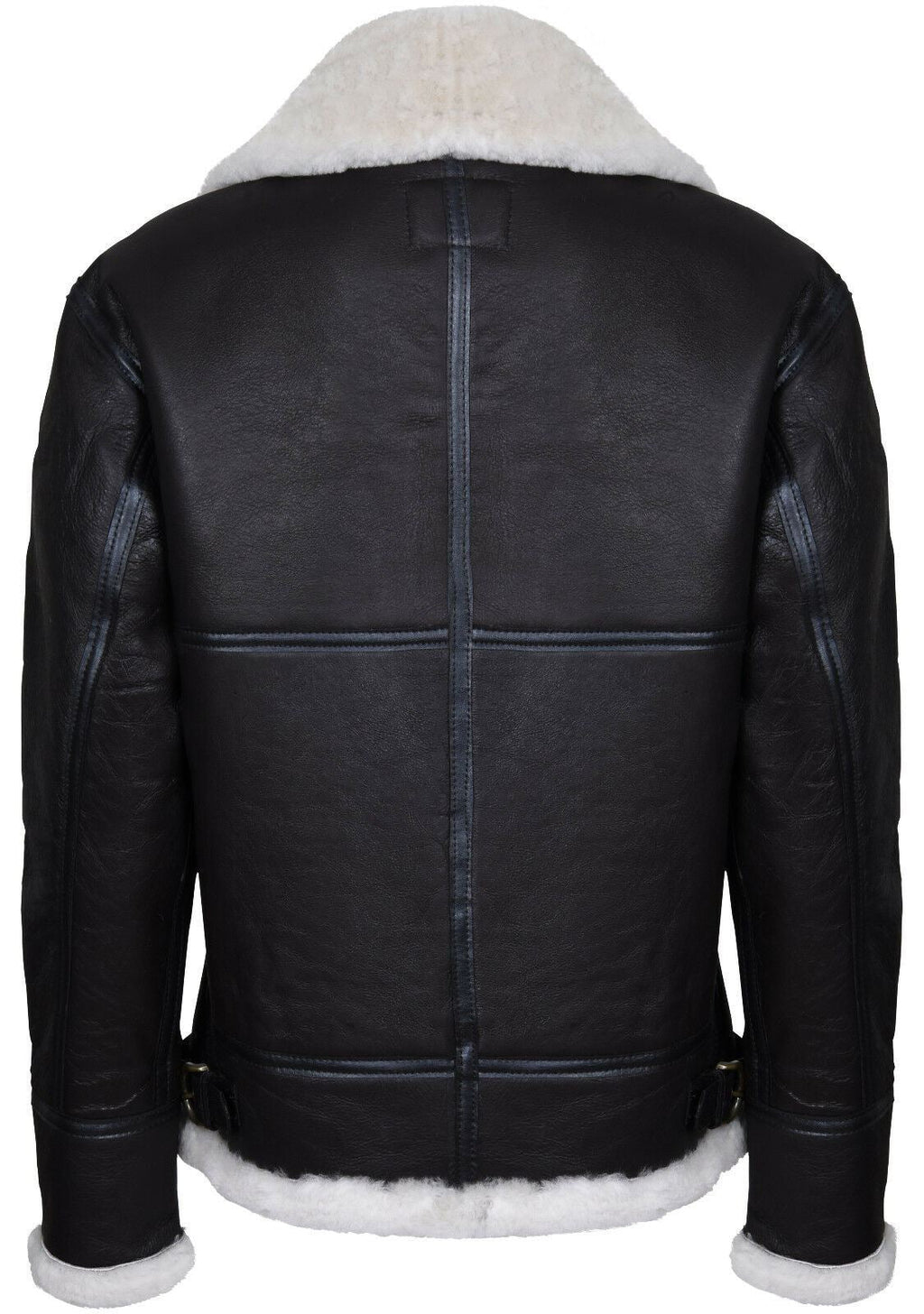 Mens B3 Aviator Real Sheepskin Leather Flying Jacket-Oxford