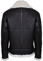 Mens B3 Aviator Real Sheepskin Leather Flying Jacket-Oxford