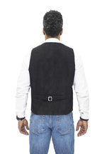 Mens Classic Goat Suede Leather Waistcoat-Norwich