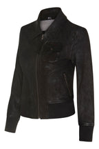 Womens  MA-1 Varsity Bomber Jacket-Modbury