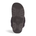 Women's Genuine Sheepskin Brown Suede Mule Winter Slippers - Luna