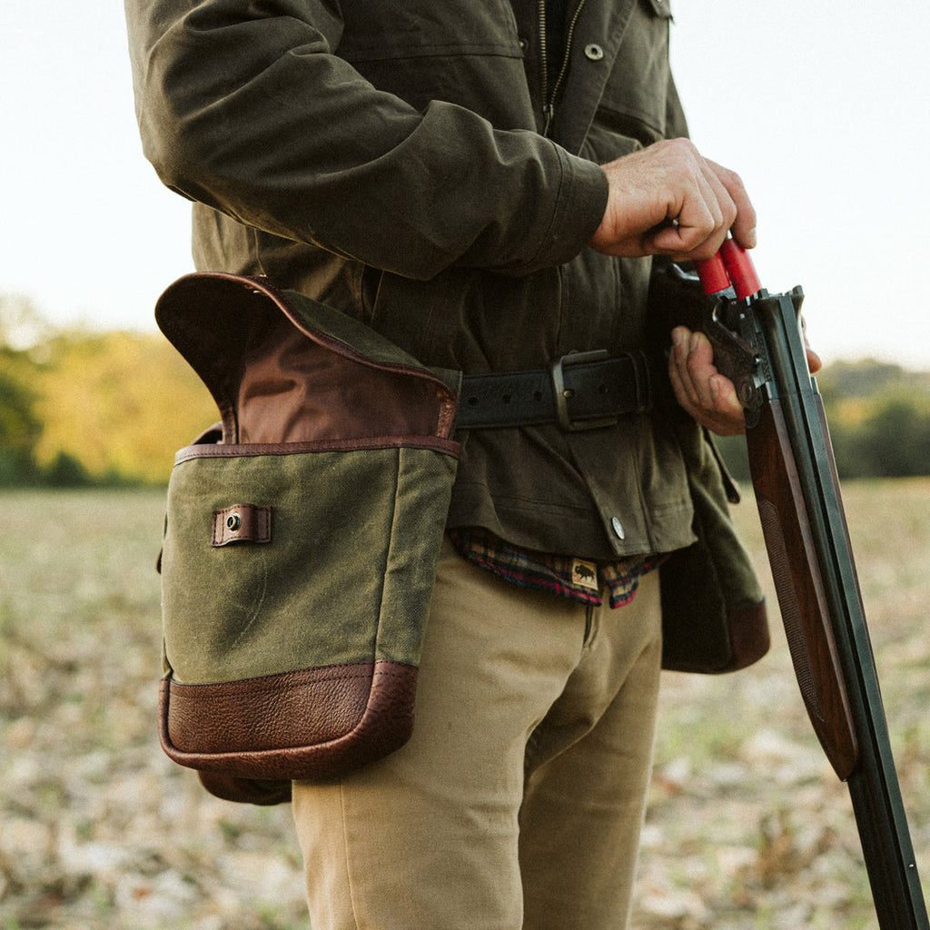 Dakota Range and Field Shooting Bags | Waxed Canvas and Leather