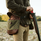Dakota Range and Field Shooting Bags | Waxed Canvas and Leather