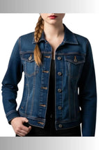 Lisa Blue Denim Trucker Jacket