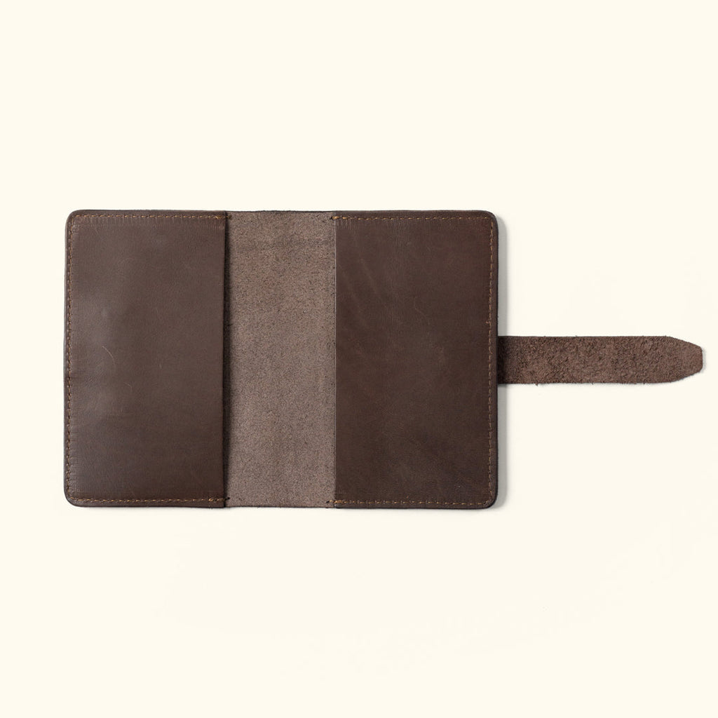 Denver Leather Journal Cover | Dark Briar