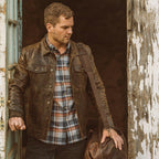 Driggs Leather Jacket | Brown