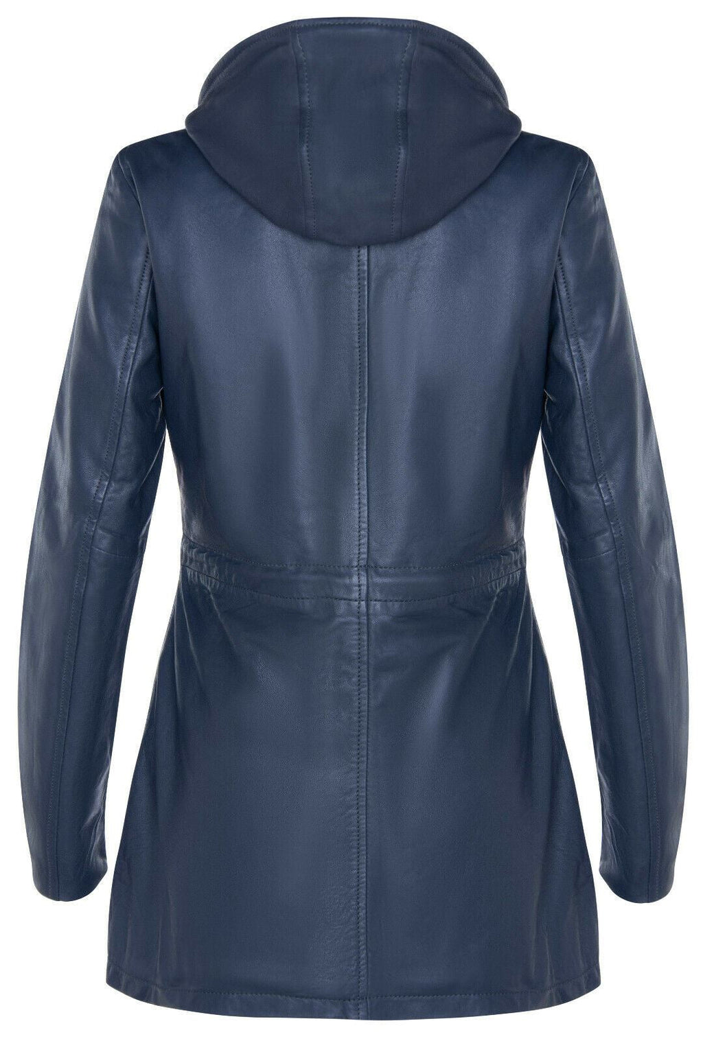 Womens Mid Length Hooded Parka Jacket-Oakengates