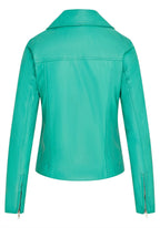 Women's Classic Brando Biker Leather Jacket - Broome