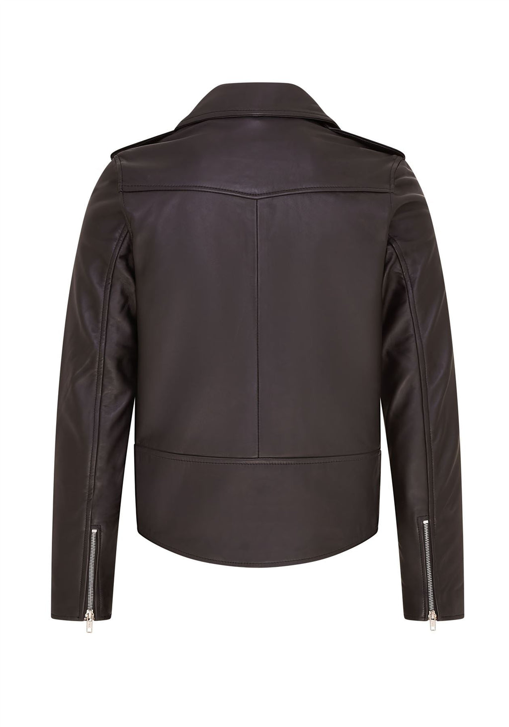 Mens Classic Brando Leather Biker Jacket - Heinola