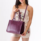 Large Lola Zipper Crossbody Tote