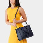 Large Lola Zipper Crossbody Tote