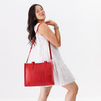 'Almost Perfect' Large Lola Zipper Crossbody Tote