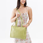 Large Lola Zipper Crossbody Tote