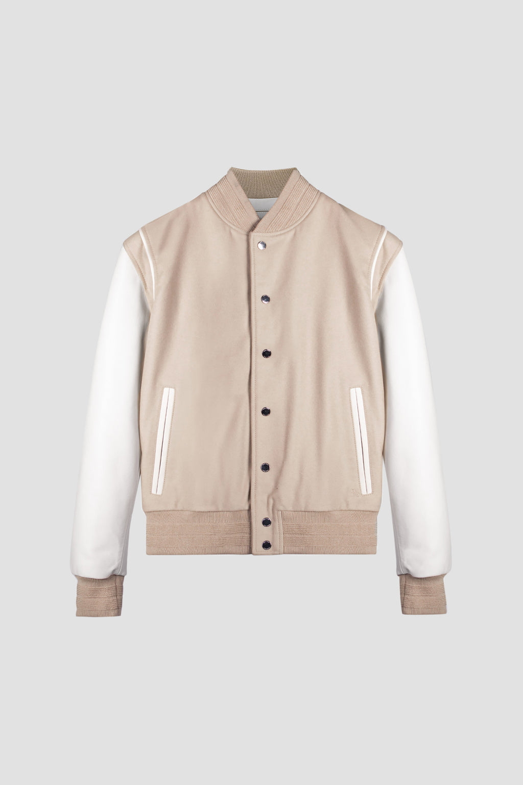 Varsity Jacket Tall: Ecru (Man)