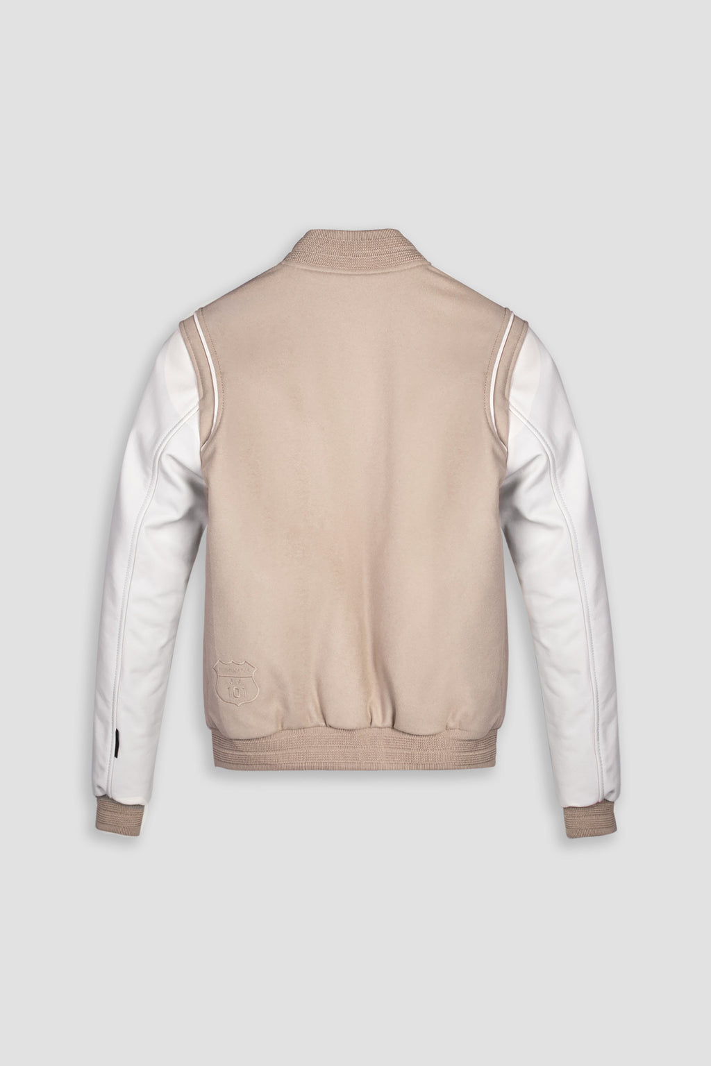 Varsity Jacket Tall: Ecru (Woman)