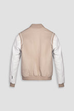 Varsity Jacket Tall: Ecru (Woman)