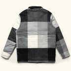 Ellis Wool Jacket | Gray Valley Plaid and Corduroy
