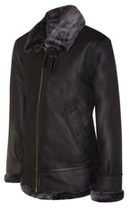 Men's B3 Sheepskin Shearling Aviator Pilot Flying Jacket
