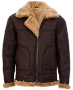 Mens B3 Shearling Sheepskin Aviator Jacket-Gloucester