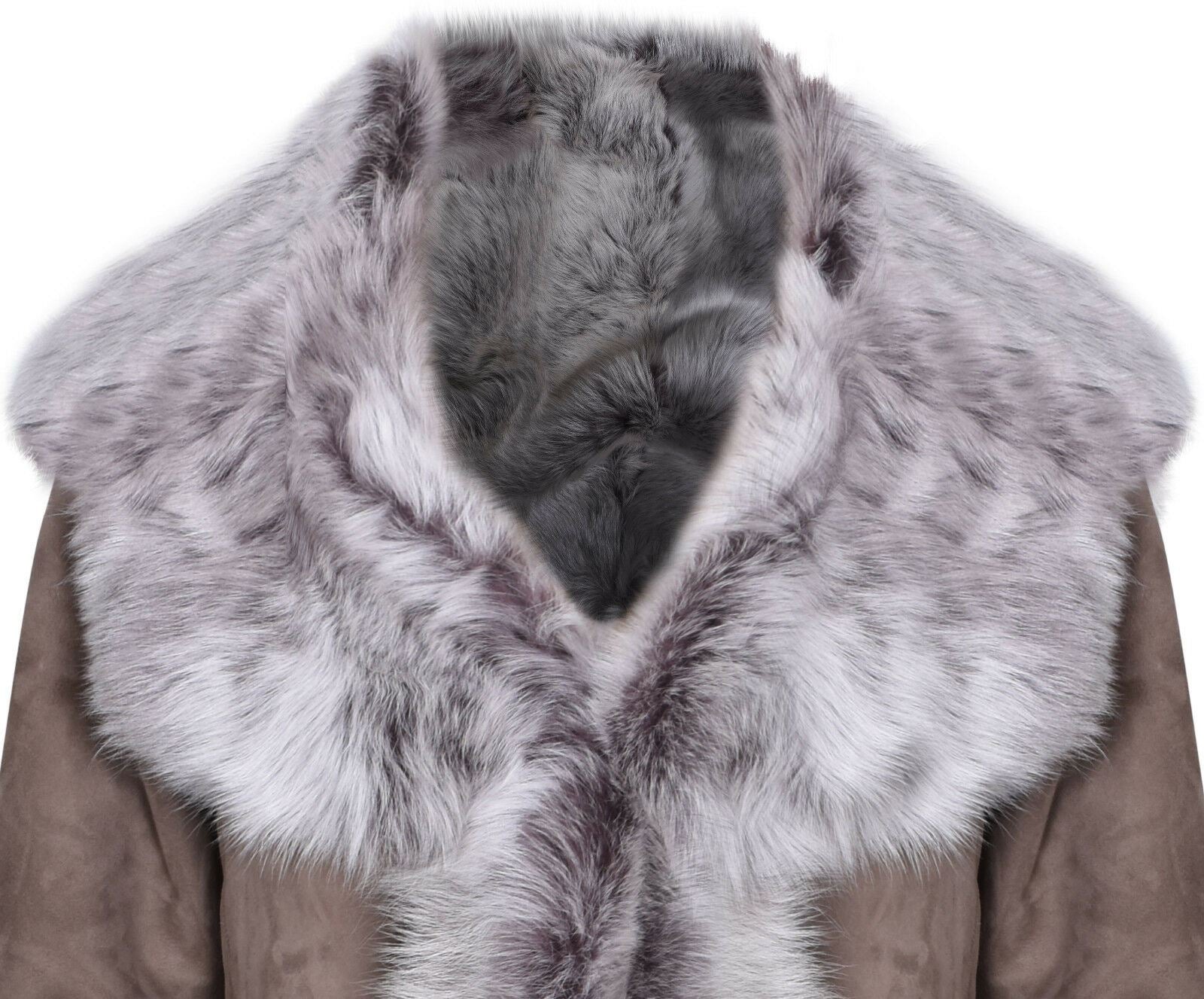 Womens Toscana Sheepskin Suede Trench Coat-Tbilisi