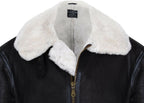Mens B3 Aviator Real Sheepskin Leather Flying Jacket-Oxford