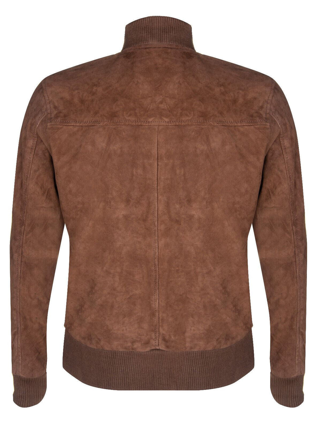 Mens Suede Leather MA-1 Varsity Bomber Jacket