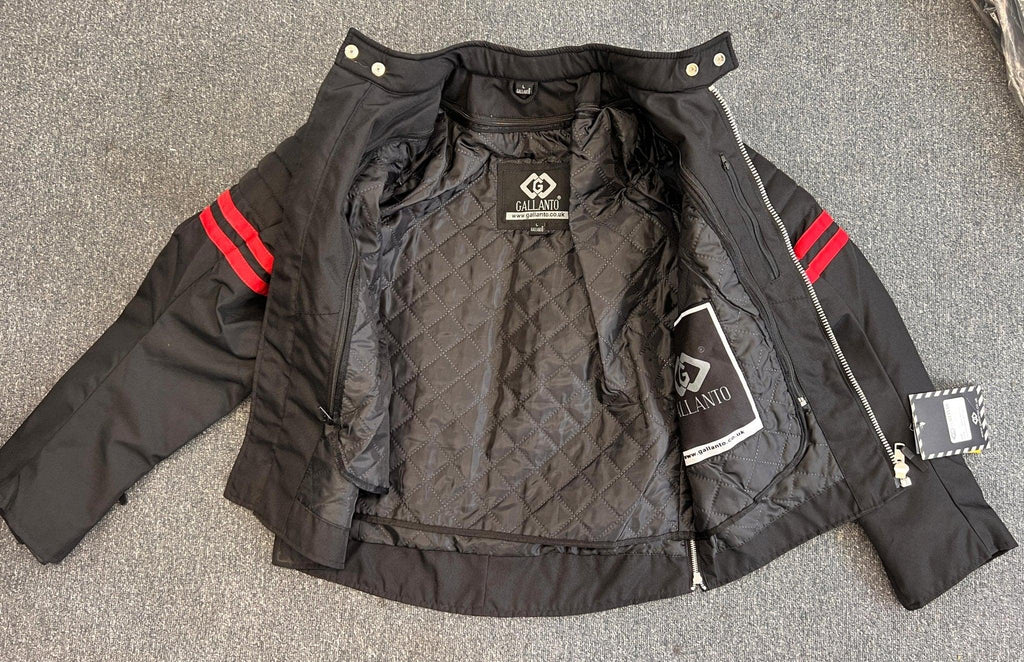 Fight Club Mayhem Black and Red Textile Jacket Large