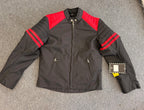 Fight Club Mayhem Black and Red Textile Jacket Large
