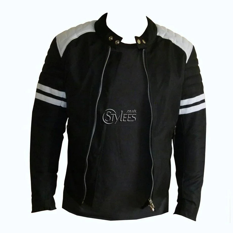 Fight Club Mayhem Black and White Textile Jacket XL