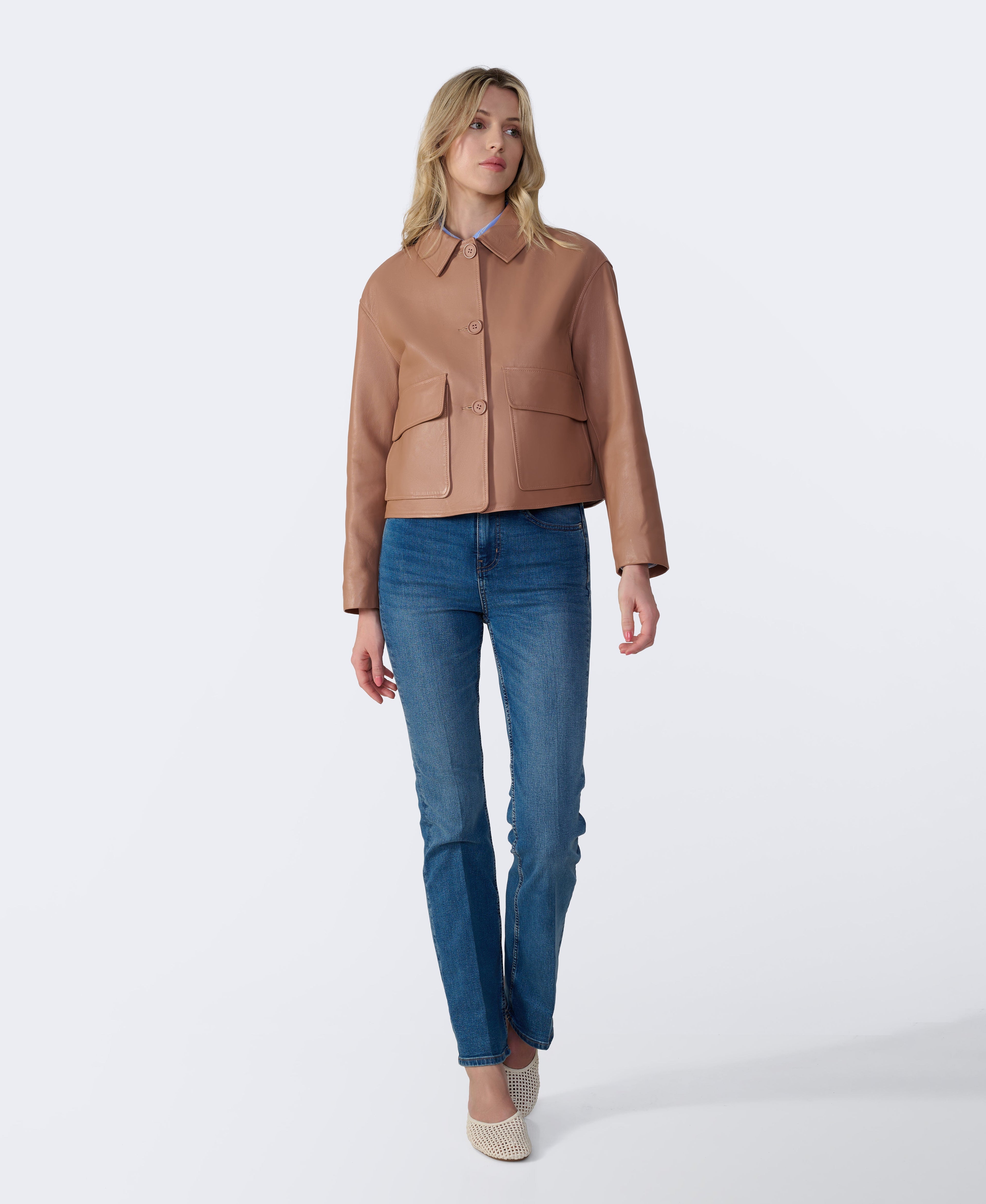 Ella Leather Jacket