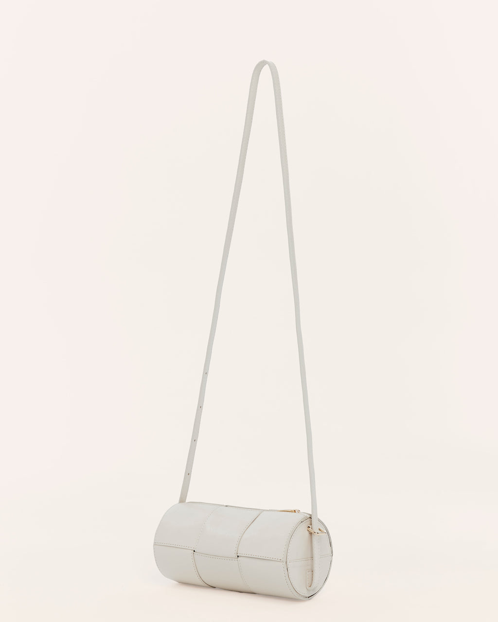 Harley Beige Woven Leather Handbag