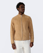 Monty Suede Bomber Jacket